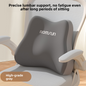 Ergonomic Memory Foam Lumbar Support Cushion — QIUOLA | qiuola.com