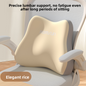 Ergonomic Memory Foam Lumbar Support Cushion — QIUOLA | qiuola.com