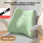 Ergonomic Memory Foam Lumbar Support Cushion — QIUOLA | qiuola.com