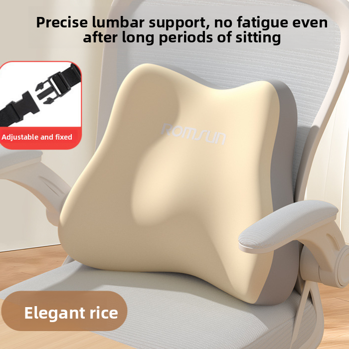 Ergonomic Memory Foam Lumbar Support Cushion — QIUOLA | qiuola.com