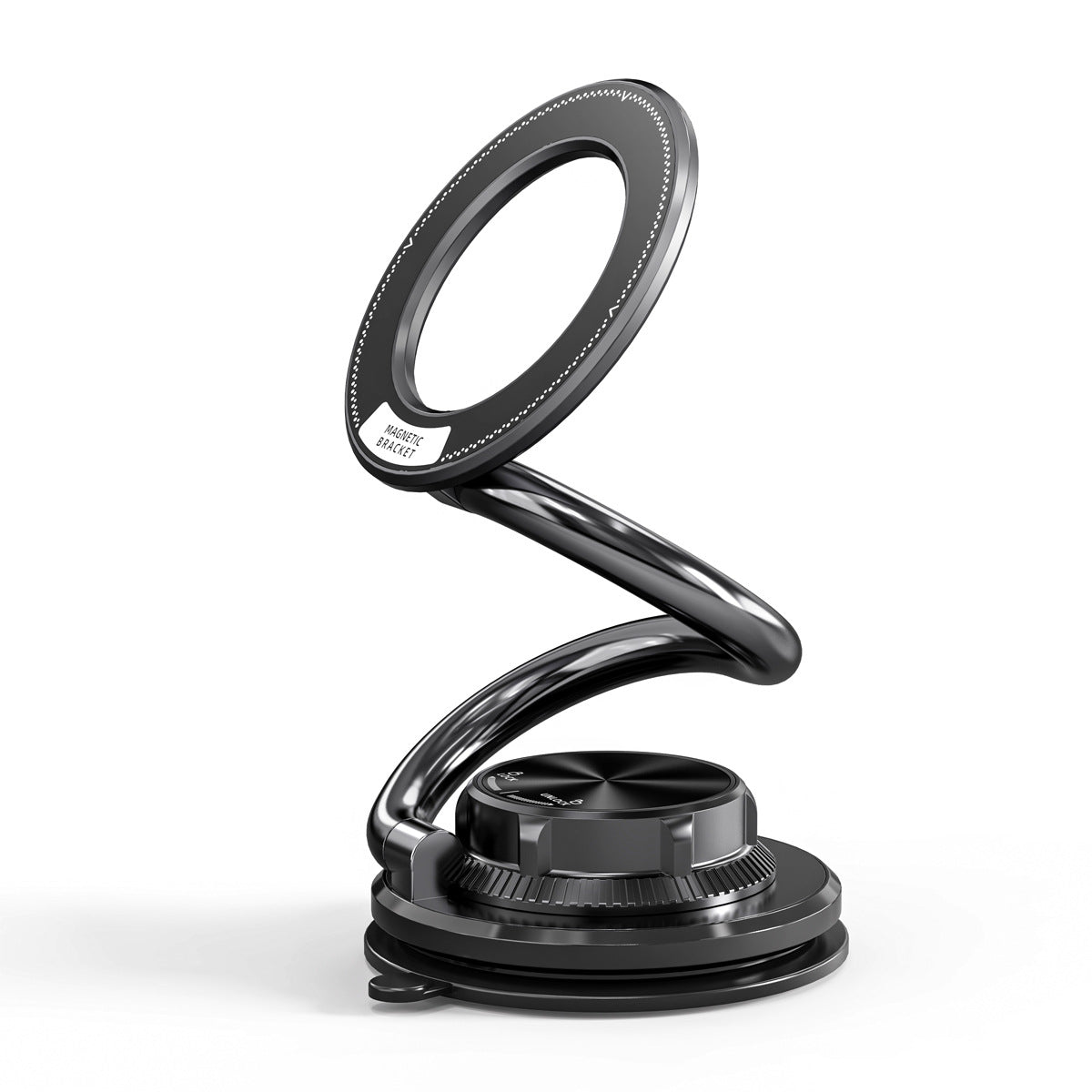 MagSafe-Compatible Magnetic Phone Mount with Suction Base — QIUOLA | qiuola.com
