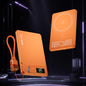 Magnetic Wireless Power Bank with Stand & TFT Display — QIUOLA | qiuola.com