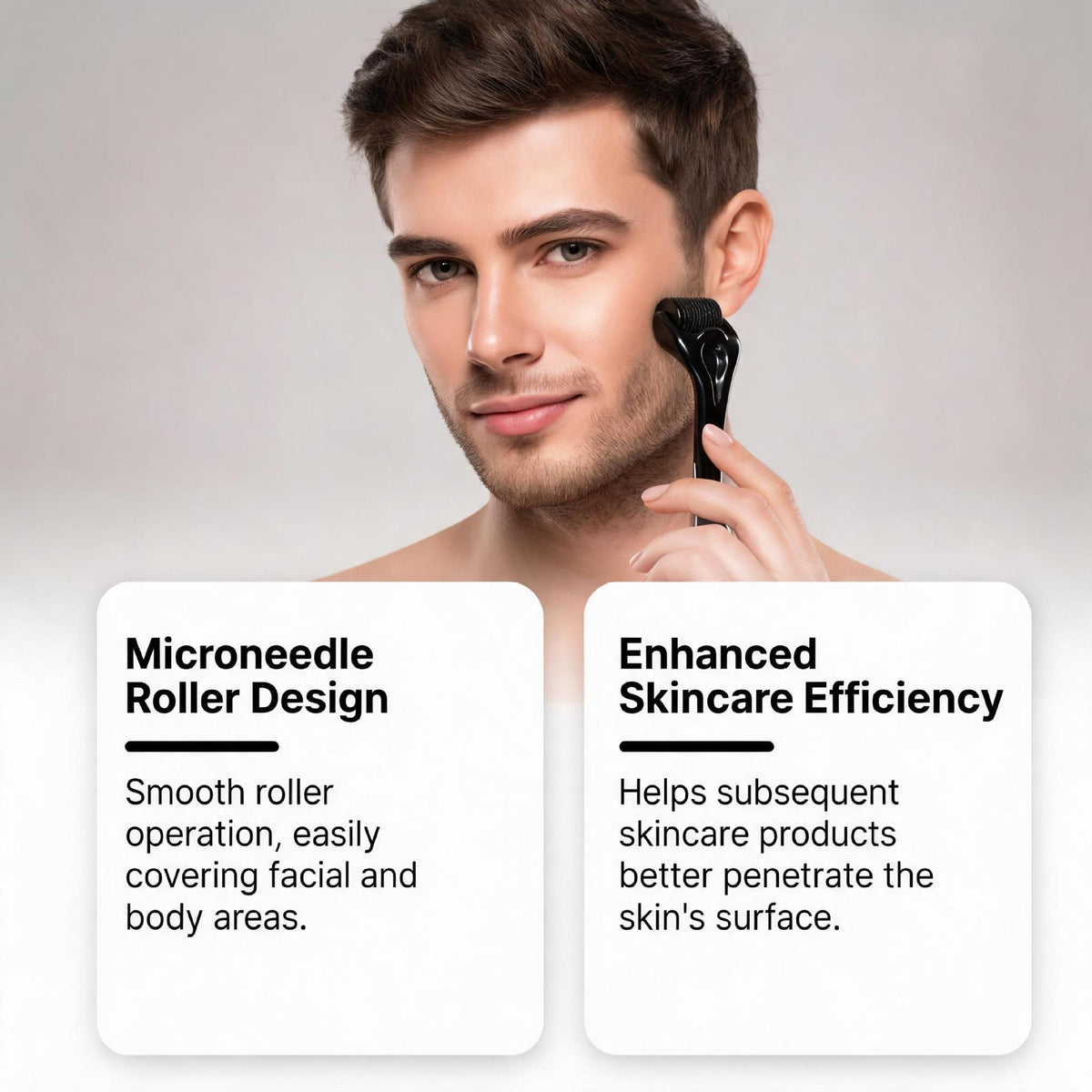 Men's Facial Skincare Roller – 1 Piece — QIUOLA | qiuola.com