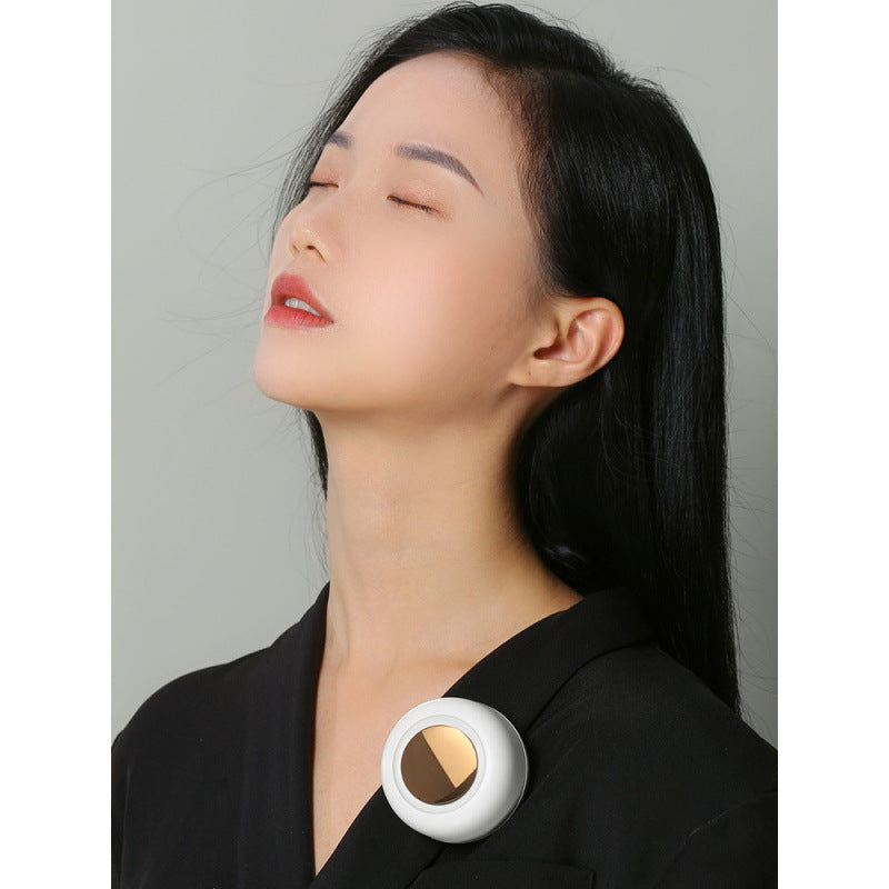 MF019 USB Rechargeable Mini Fan with Neck & Waist Straps — QIUOLA | qiuola.com