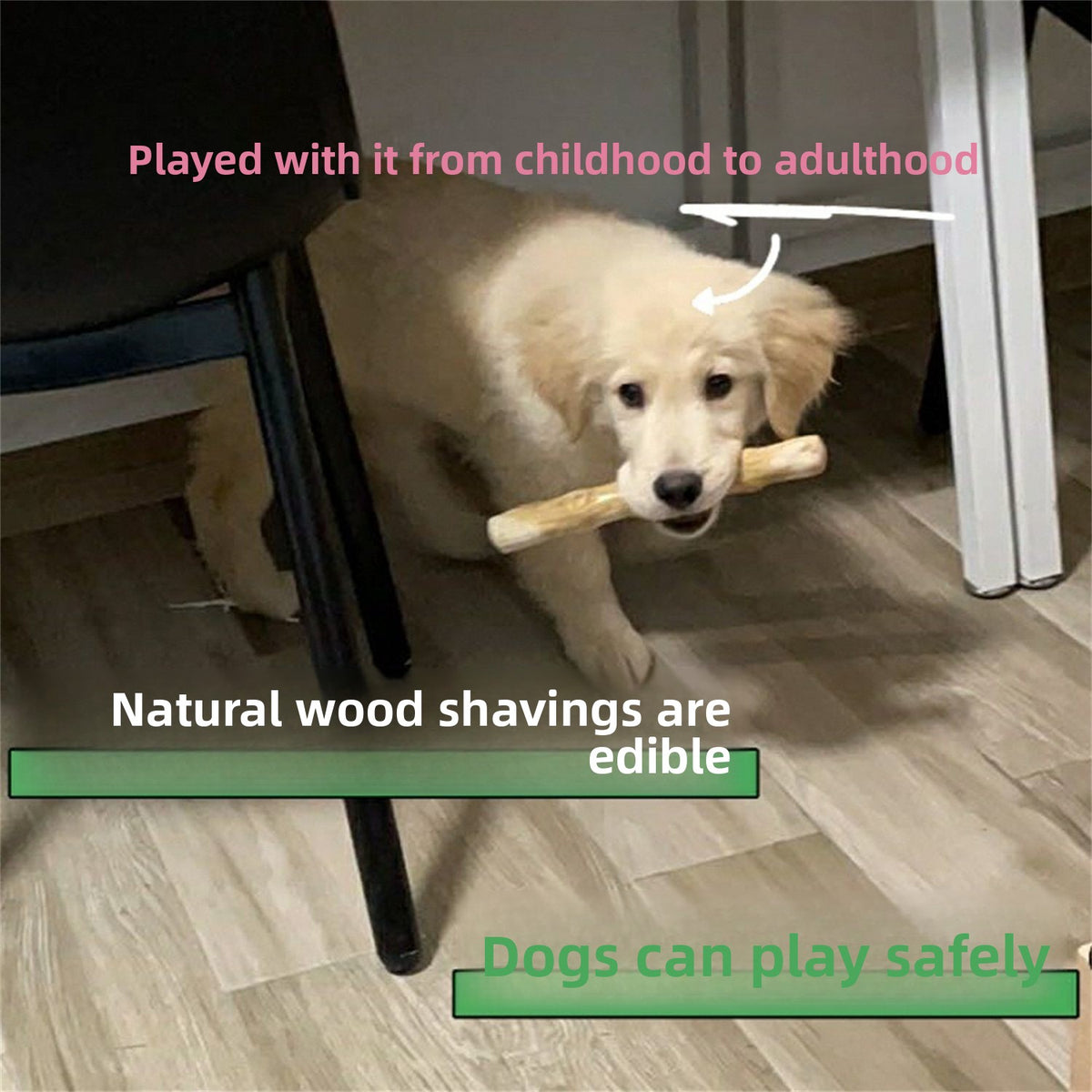 Coffee Wood Dog Chew Toy – Sizes S to XL — QIUOLA | qiuola.com