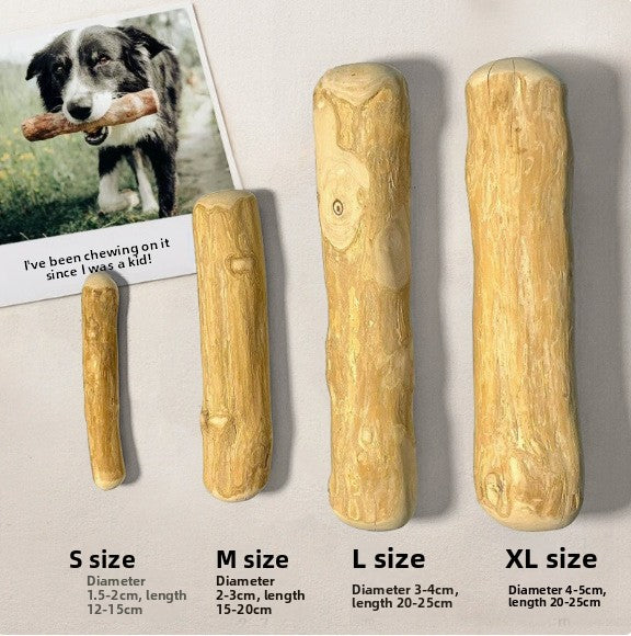 Coffee Wood Dog Chew Toy – Sizes S to XL — QIUOLA | qiuola.com