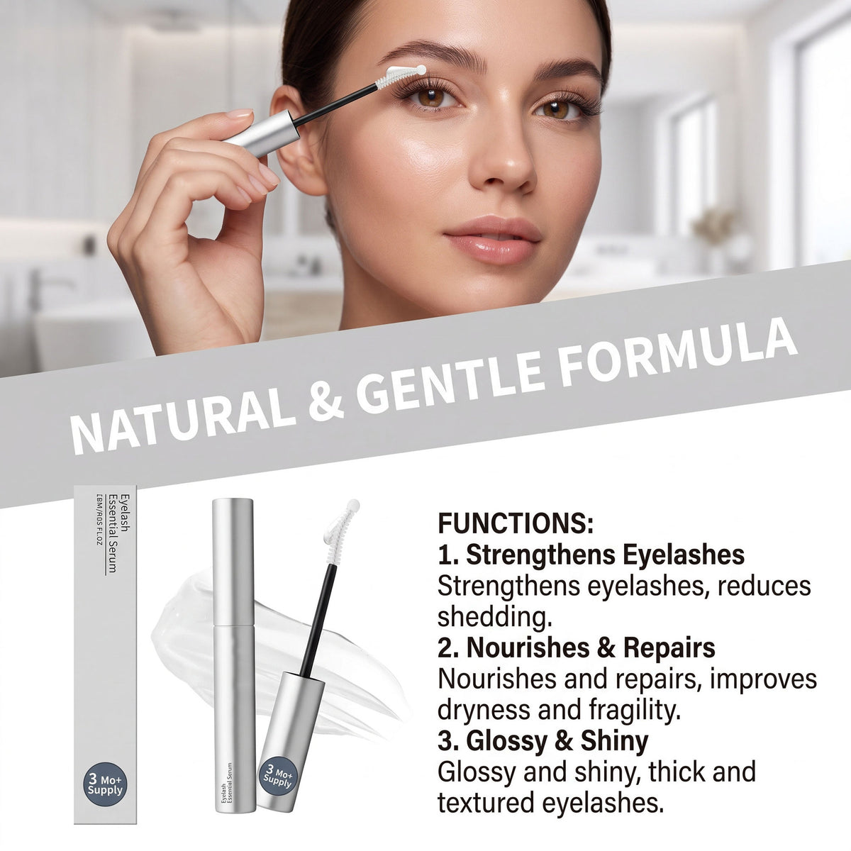 Black Curling Mascara, 15 ml — QIUOLA | qiuola.com
