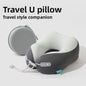 NUVERIX Hooded Memory Foam Travel Pillow — QIUOLA | qiuola.com