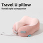 NUVERIX Hooded Memory Foam Travel Pillow — QIUOLA | qiuola.com