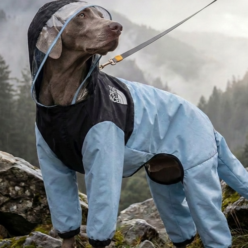 Large Dog Raincoat – Outdoor Rainwear, Sizes 3XL–8XL — QIUOLA | qiuola.com