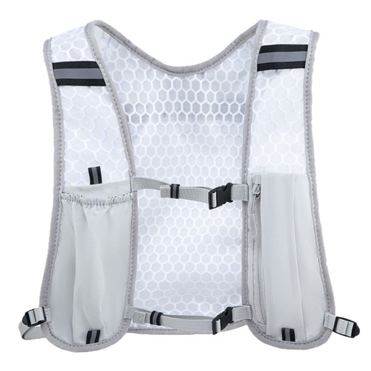 4L Reflective Running Vest with Multi-Pocket Storage — QIUOLA | qiuola.com