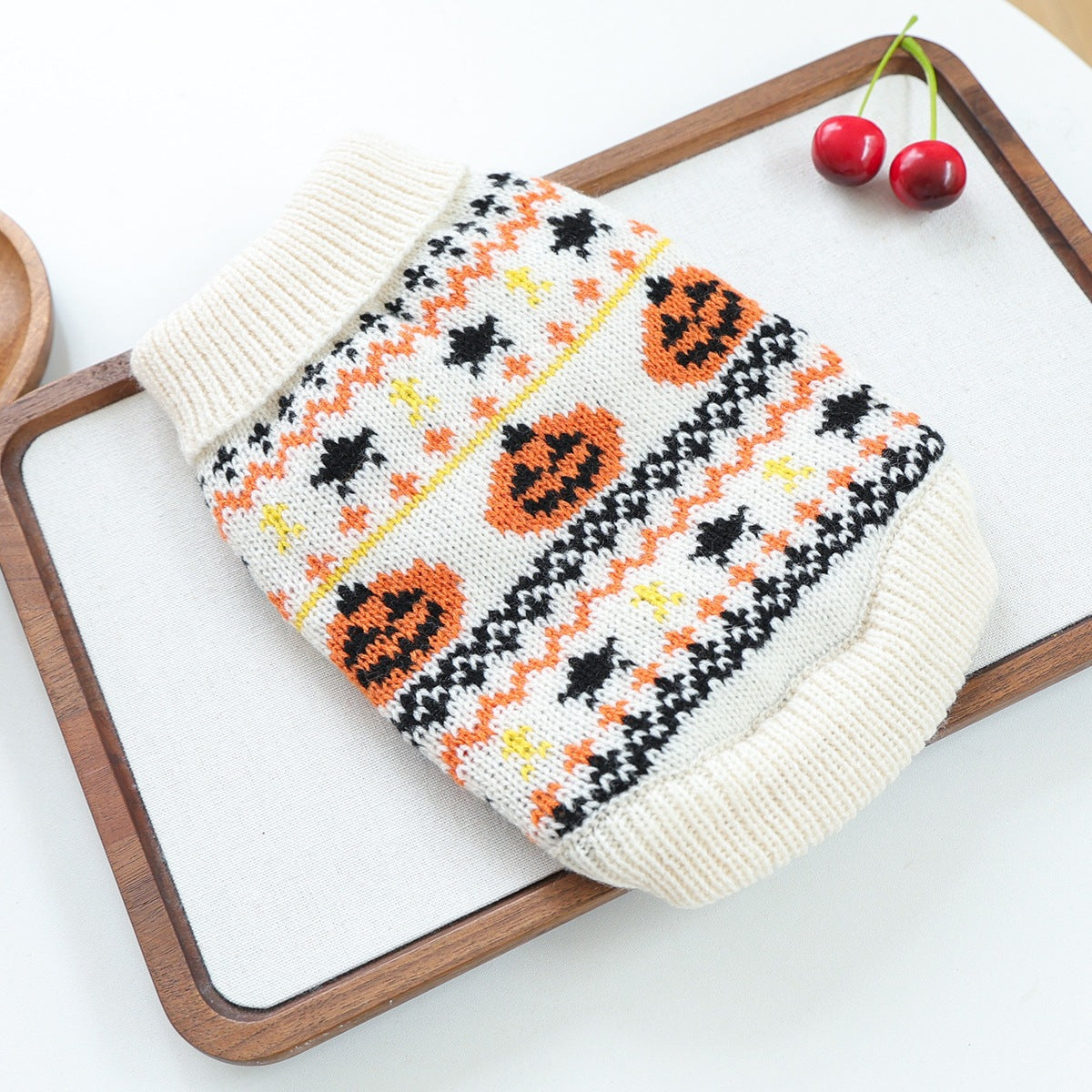 Halloween Pumpkin & Bat Dog Sweater – XS–XL — QIUOLA | qiuola.com