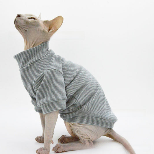 Two-Leg Pet Shirt in Striped & Solid Colours — QIUOLA | qiuola.com