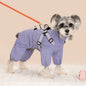 Four-Legged Winter Pet Coat with Integrated Leash Attachment — QIUOLA | qiuola.com