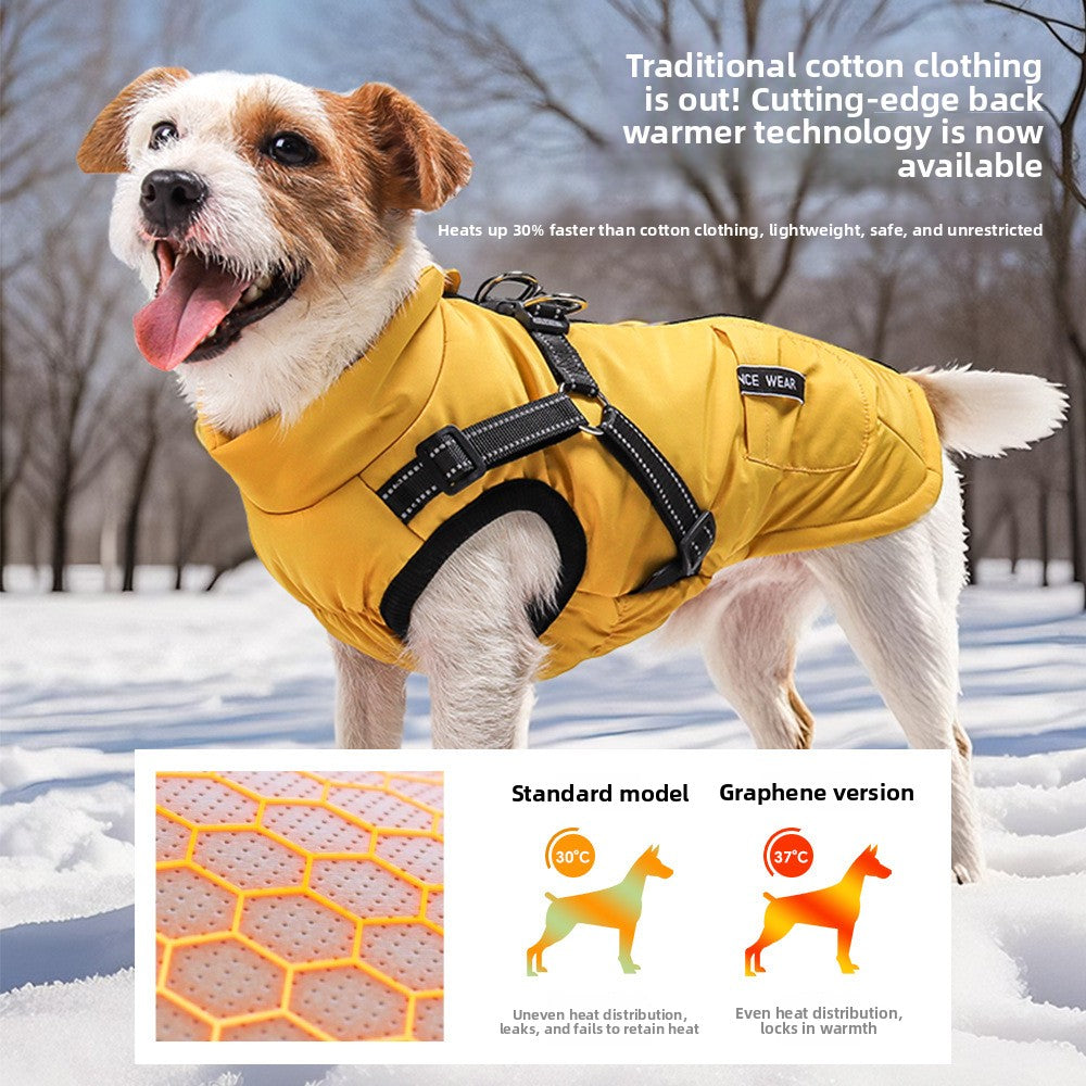 Pet Dog Winter Warm Vest Jacket — QIUOLA | qiuola.com