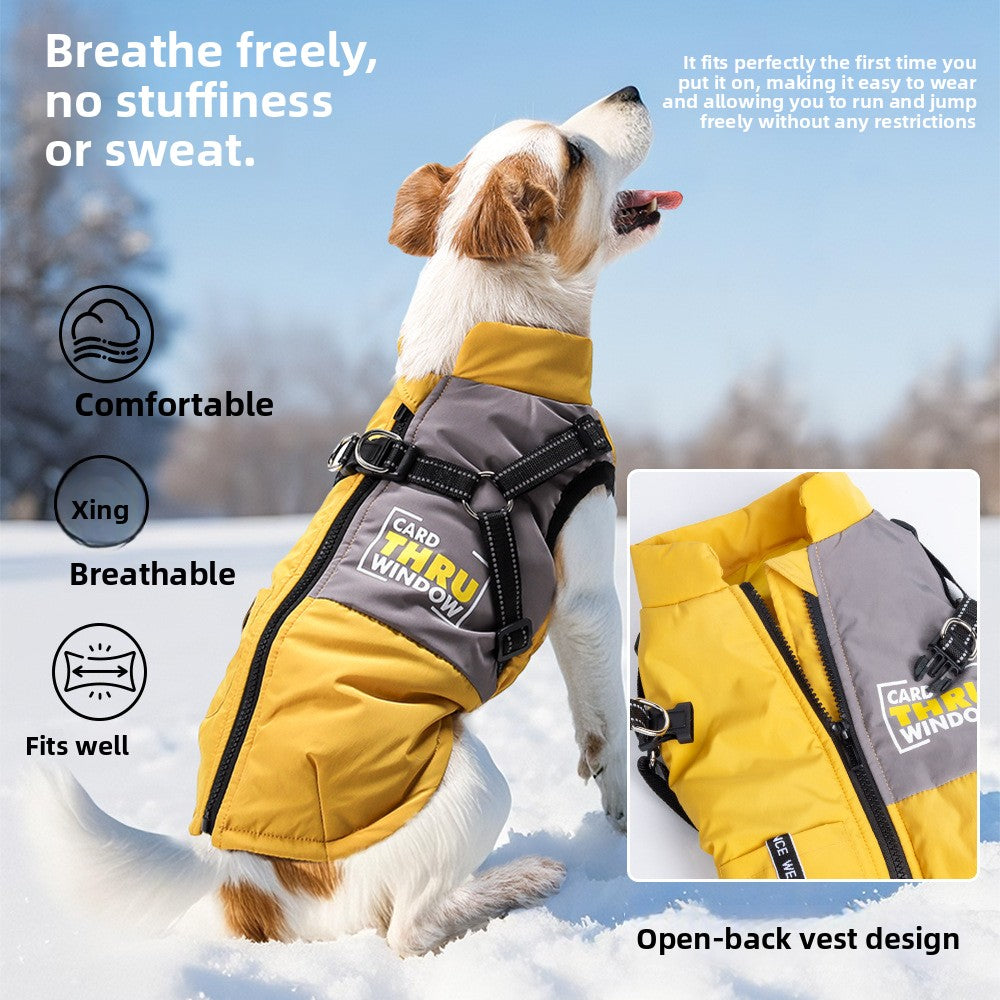 Pet Dog Winter Warm Vest Jacket — QIUOLA | qiuola.com