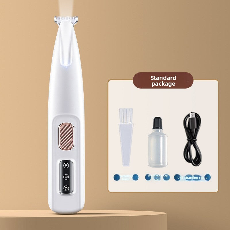 Rechargeable Pet Paw Trimmer with LED Light — QIUOLA | qiuola.com