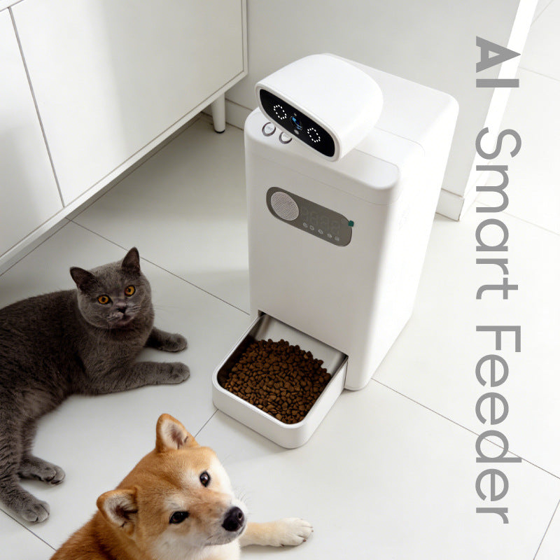 3.5L Wi-Fi Automatic Pet Feeder with Camera — QIUOLA | qiuola.com
