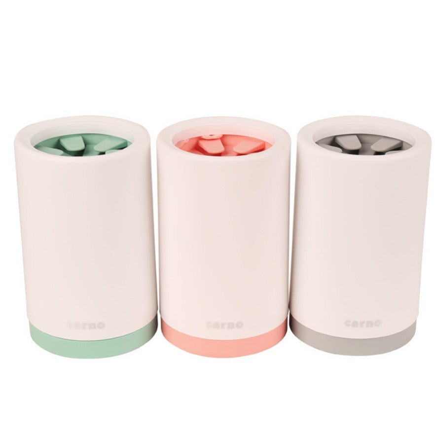 Detachable Dog Paw Cleaner Cup with Soft TPR Bristles — QIUOLA | qiuola.com