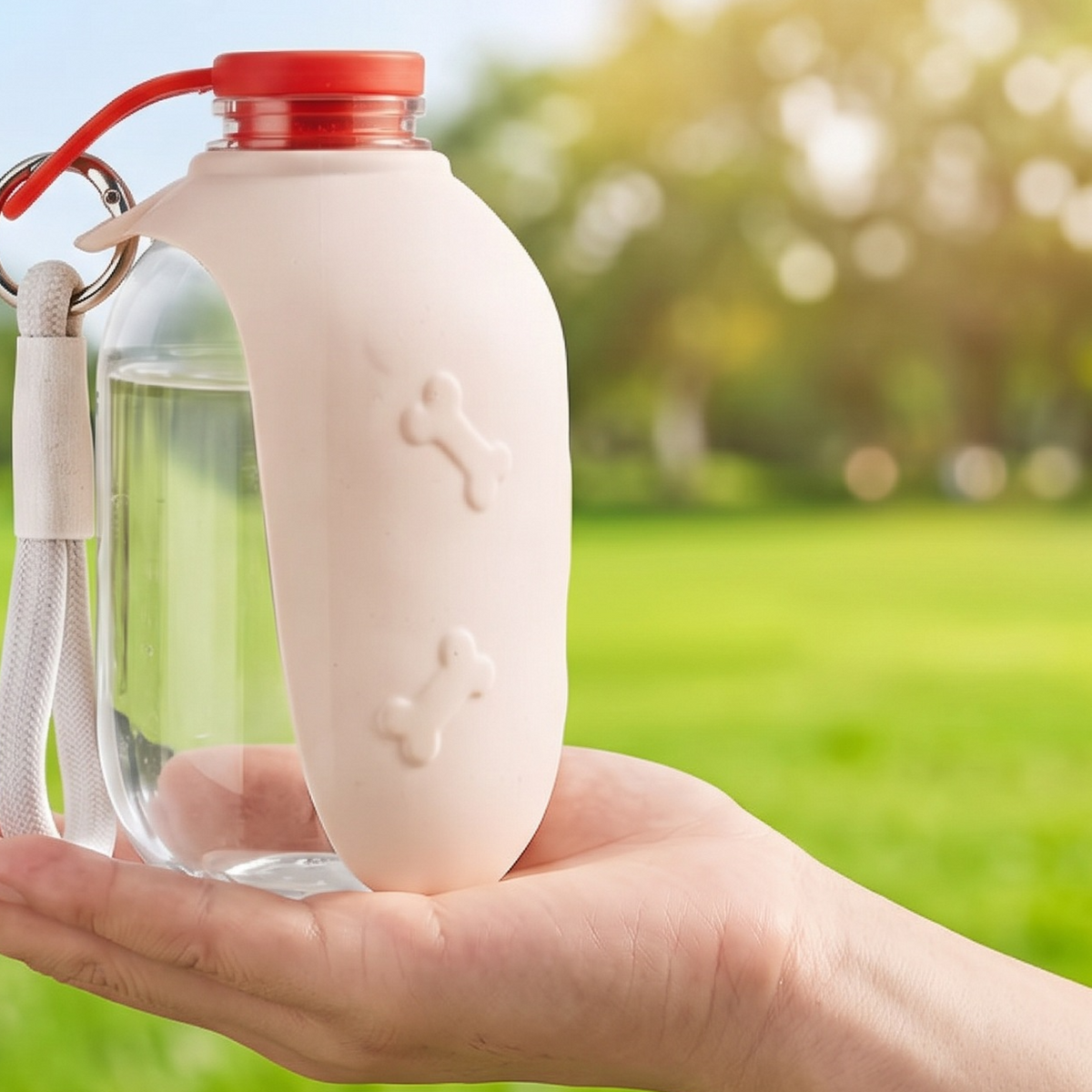300ml Collapsible Silicone Pet Travel Water Cup — QIUOLA | qiuola.com