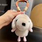 Fluffy Puppy Keychain with Braided Wrist Strap — QIUOLA | qiuola.com