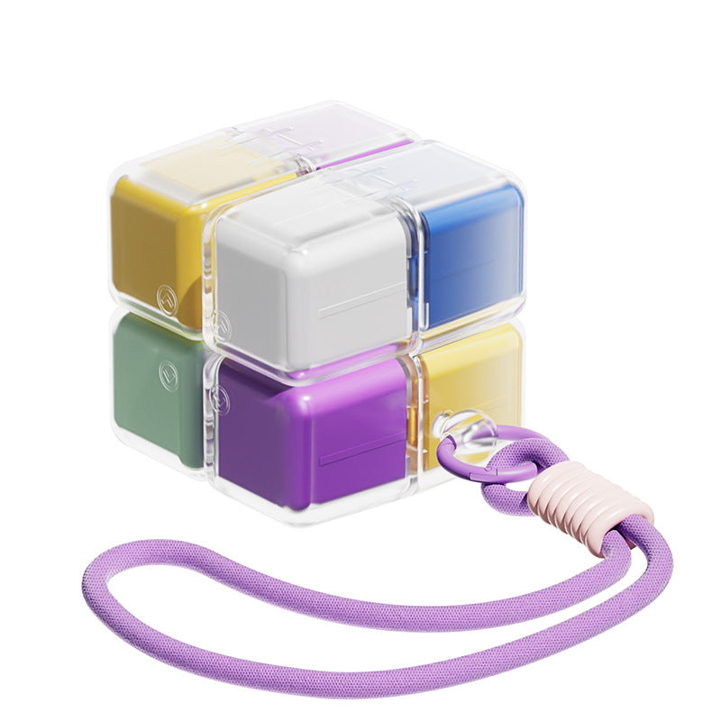 H010 Portable Multi-Compartment Pill Organizer – Flip-Top — QIUOLA | qiuola.com