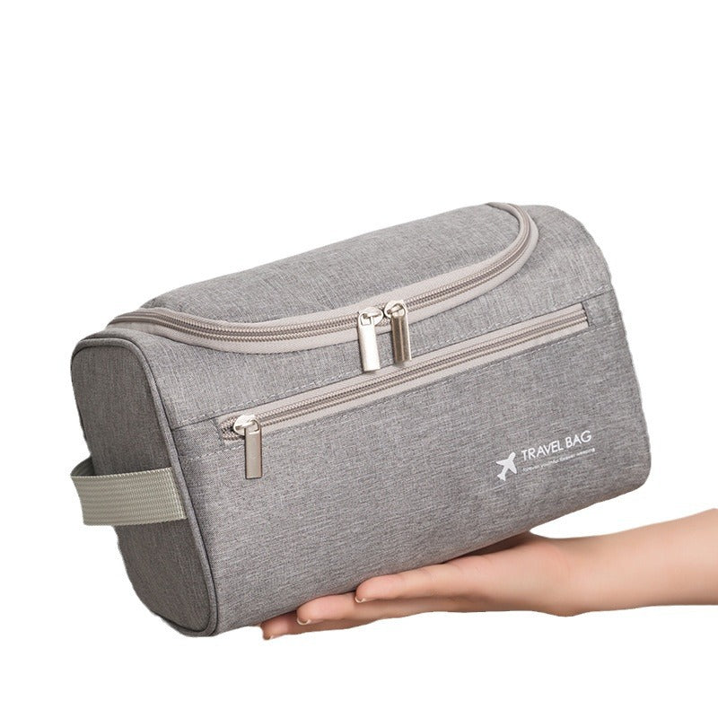 Foldable Hanging Travel Toiletry Bag with Carry Handle — QIUOLA | qiuola.com
