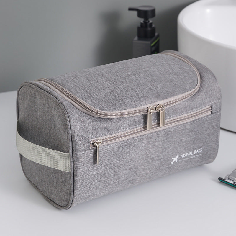 Foldable Hanging Travel Toiletry Bag with Carry Handle — QIUOLA | qiuola.com