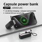 10000mAh Mini Power Bank with Built-In Cable — QIUOLA | qiuola.com