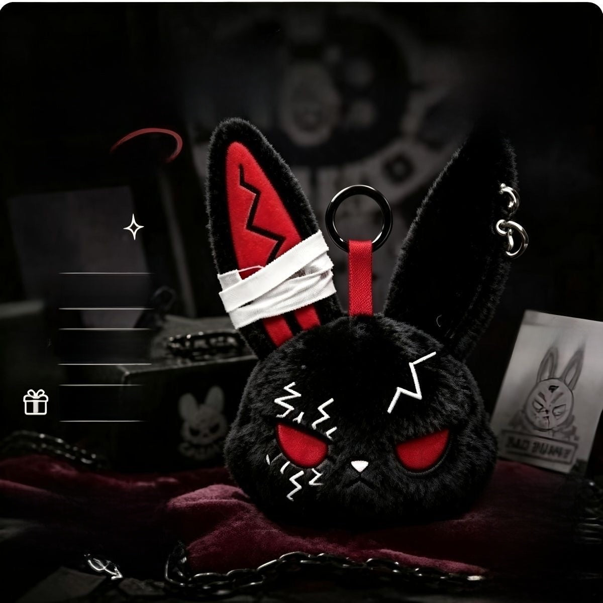 Dark-Style Bunny Plush Doll — QIUOLA | qiuola.com