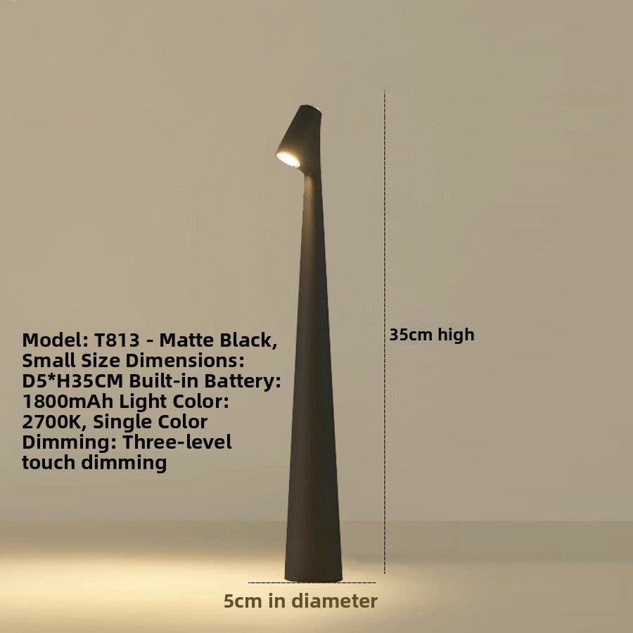 Rechargeable Touch-Control LED Table Lamp, 35 cm — QIUOLA | qiuola.com