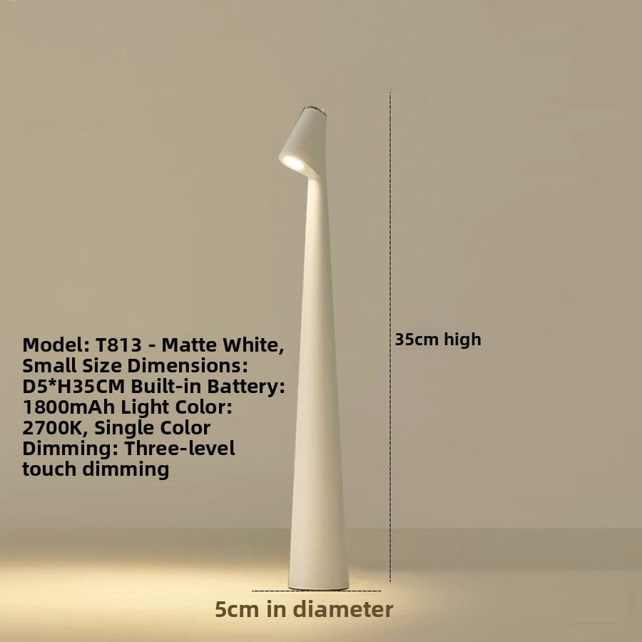 Rechargeable Touch-Control LED Table Lamp, 35 cm — QIUOLA | qiuola.com