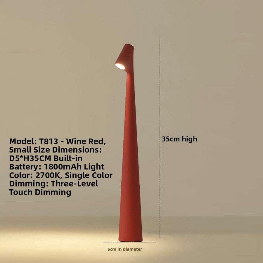 Rechargeable Touch-Control LED Table Lamp, 35 cm — QIUOLA | qiuola.com