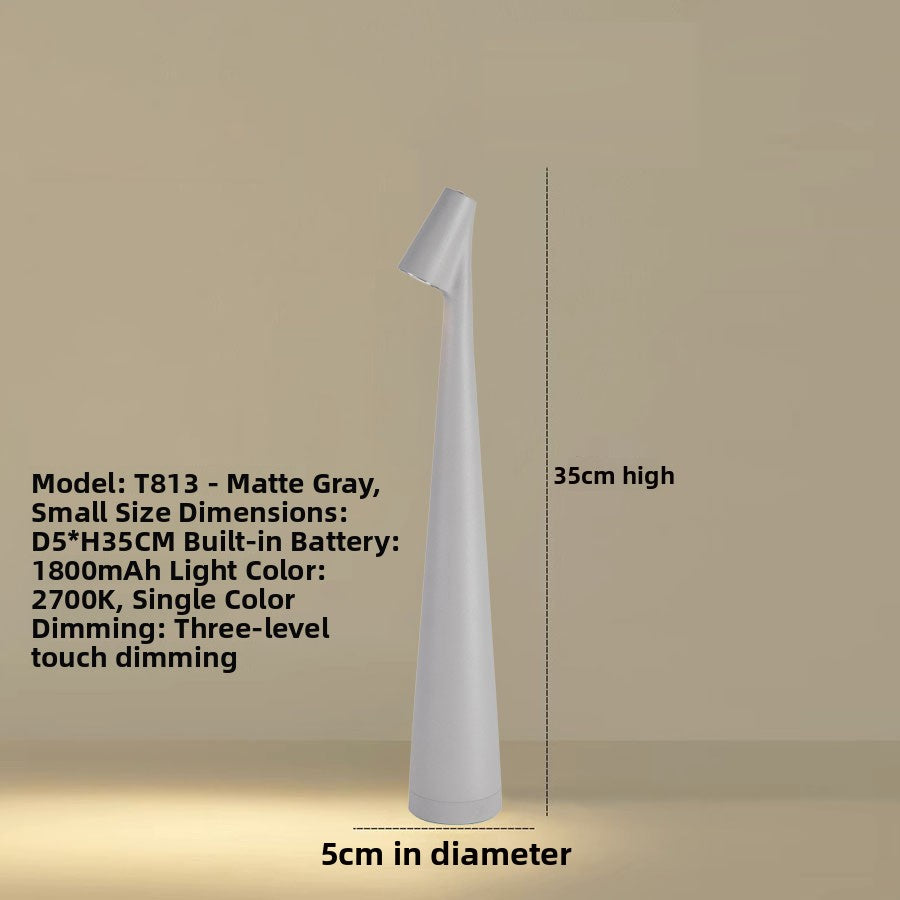 Rechargeable Touch-Control LED Table Lamp, 35 cm — QIUOLA | qiuola.com