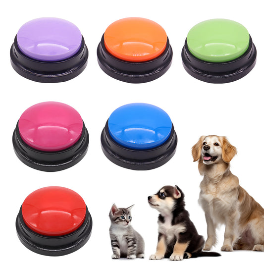 Recordable Pet Training Button for Dogs & Cats — QIUOLA | qiuola.com