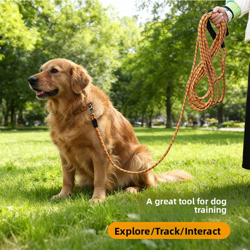 Reflective Nylon Dog Leash, 1.5–30 m — QIUOLA | qiuola.com