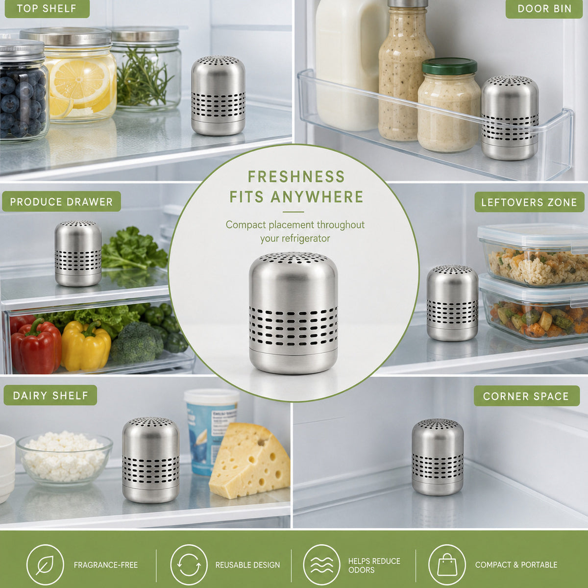 Refrigerator Deodorizer, 164 g — QIUOLA | qiuola.com