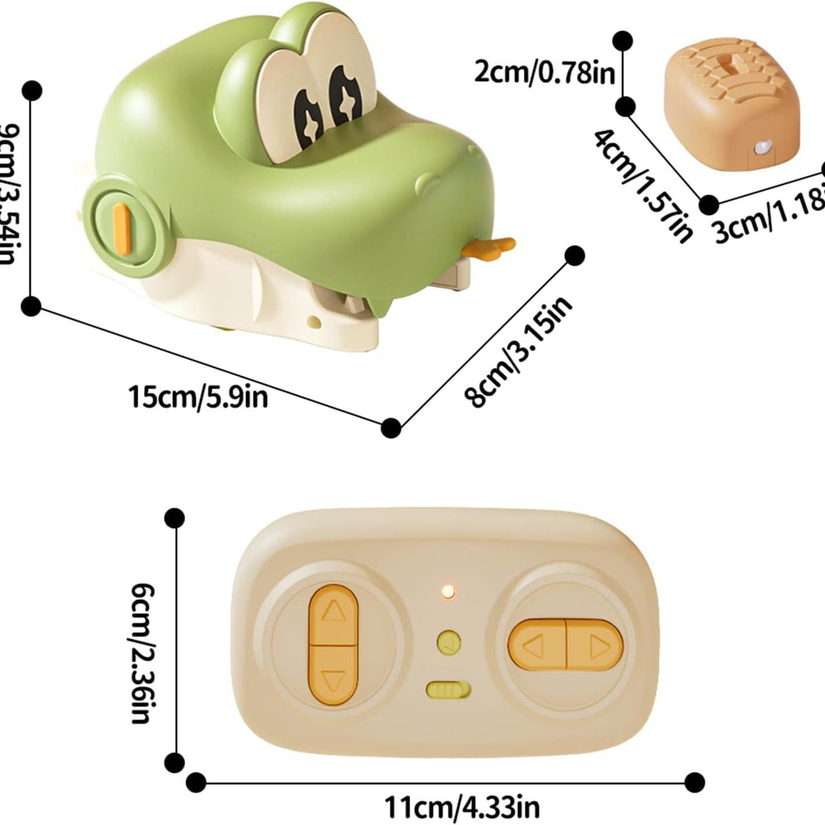 Remote-Control Snake Toy, Ver2 Single & Two-Piece Options — QIUOLA | qiuola.com