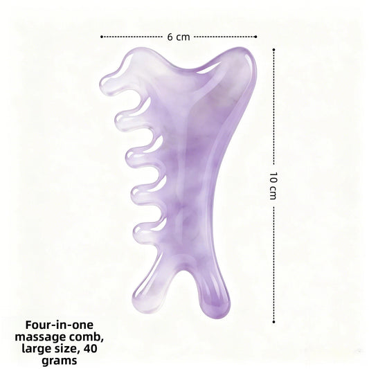 Resin Gua Sha Beauty Tool – Boards, Combs & Massage Shapes — QIUOLA | qiuola.com