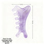 Resin Gua Sha Beauty Tool – Boards, Combs & Massage Shapes — QIUOLA | qiuola.com