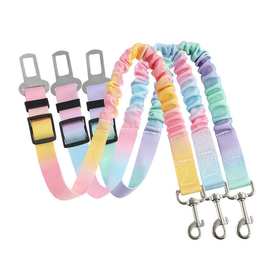 Retractable Nylon Pet Car Tether — QIUOLA | qiuola.com