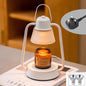 Vintage Candle Warmer Lamp with Glass Shade – Dimmable — QIUOLA | qiuola.com
