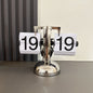 Retro Metal Flip Clock with Quartz Movement — QIUOLA | qiuola.com
