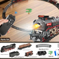 Remote Control Steam Train Toy with Lights, Sound & DIY Track — QIUOLA | qiuola.com
