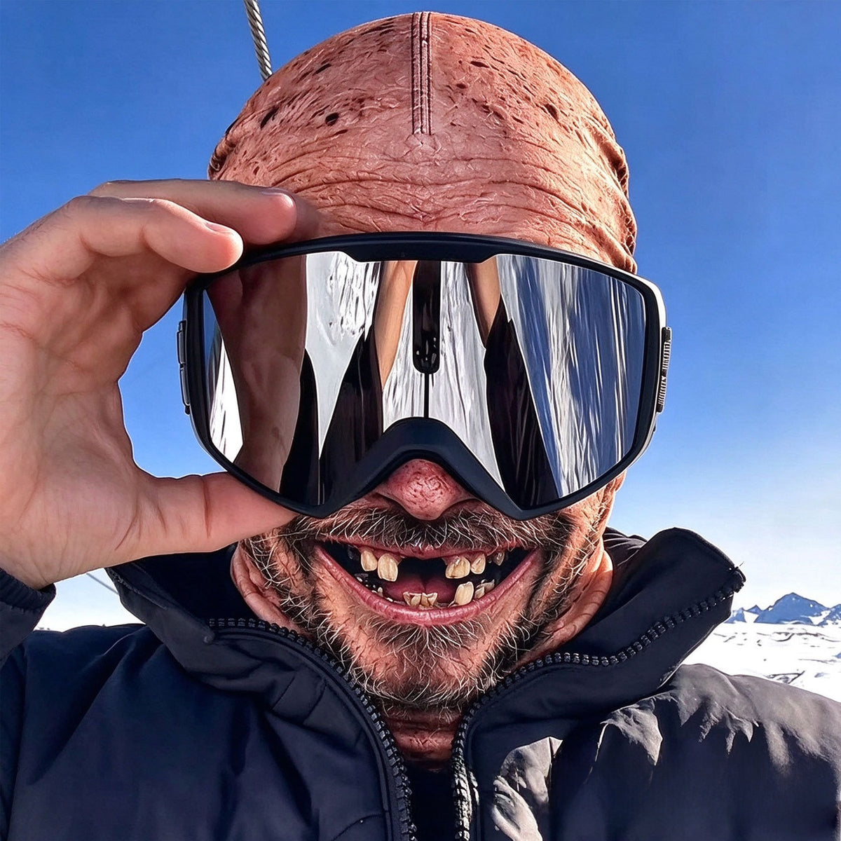 3D Animal-Print Polyester Balaclava – One Size — QIUOLA | qiuola.com