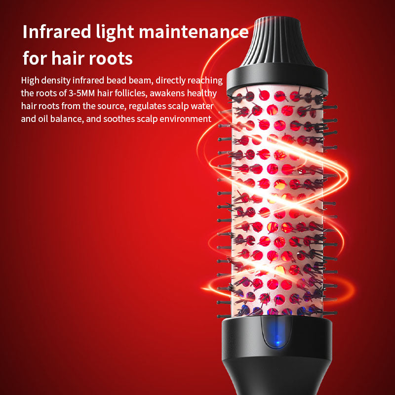2-in-1 Heated Hair Styling Brush – 38 mm — QIUOLA | qiuola.com
