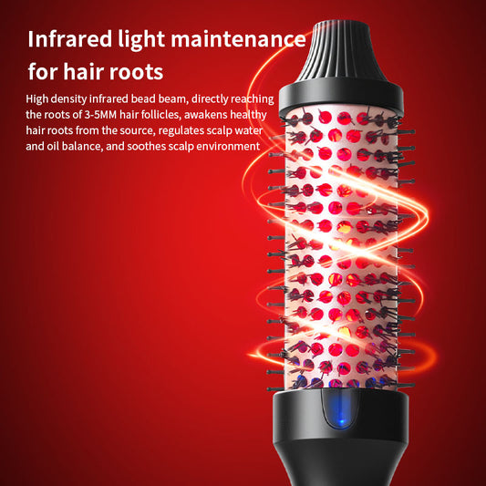 2-in-1 Heated Hair Styling Brush – 38 mm — QIUOLA | qiuola.com