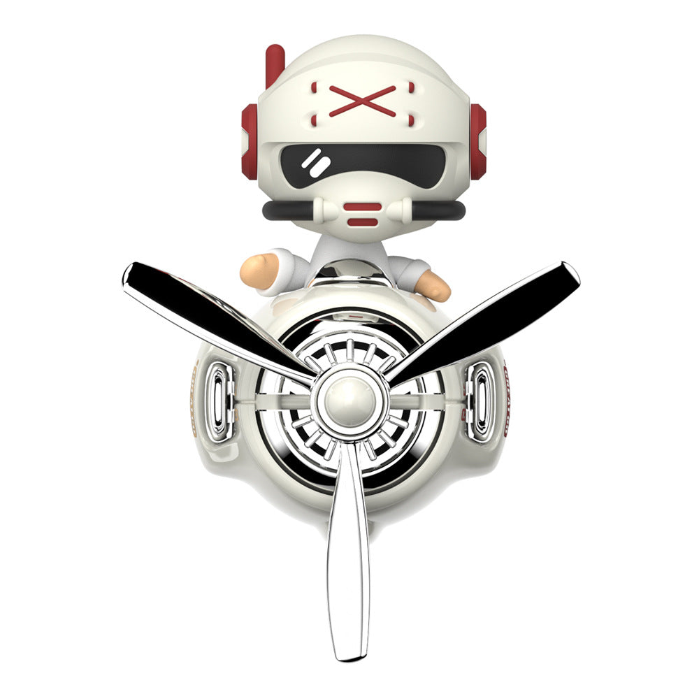 Rotating Car Air Freshener with Decorative Figures — QIUOLA | qiuola.com