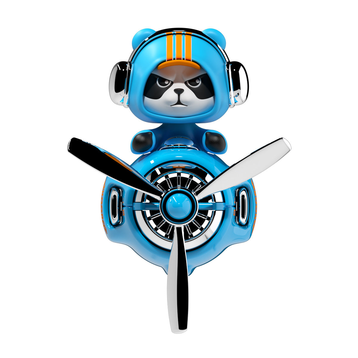 Rotating Car Air Freshener with Decorative Figures — QIUOLA | qiuola.com
