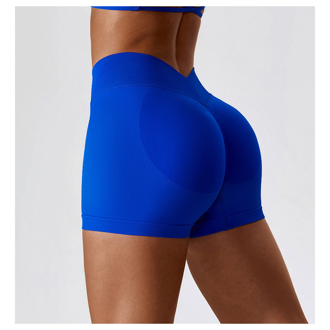 Women's Seamless High-Waisted Yoga Shorts — QIUOLA | qiuola.com